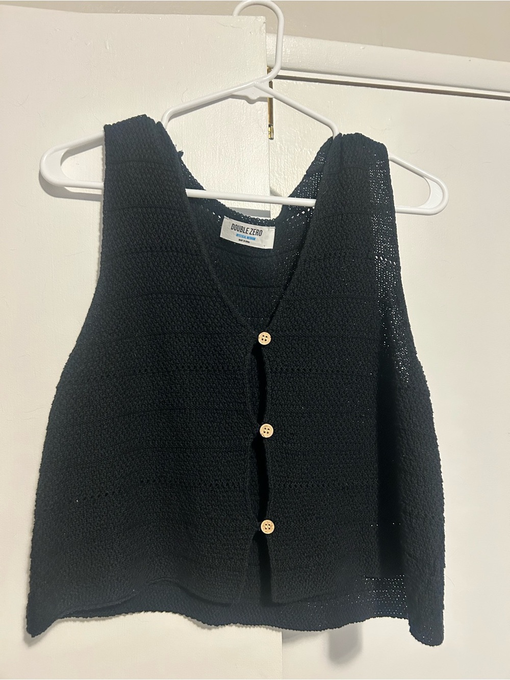 Double Zero knit tank top vest